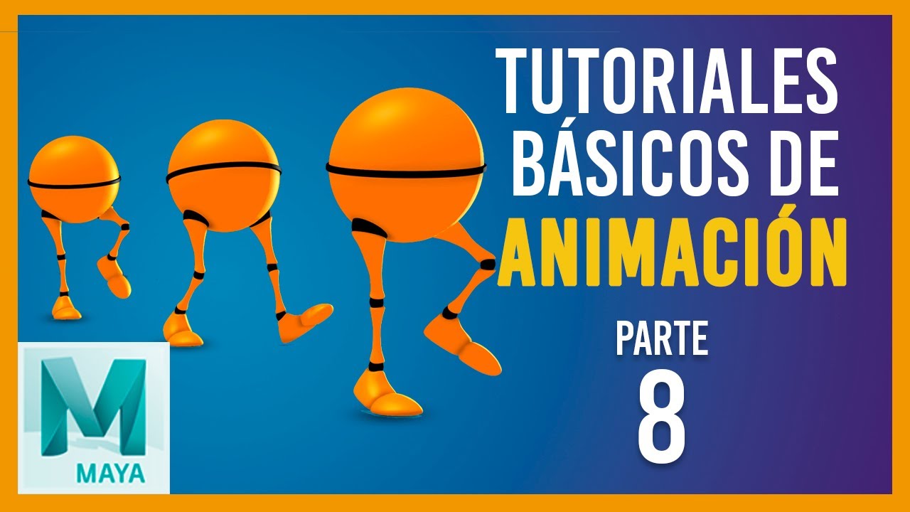 Curso GRATUITO de animaci&oacute;n en Maya 🤯🤯 ::: #8 Ciclo de caminata / Walk Cycle Maya
