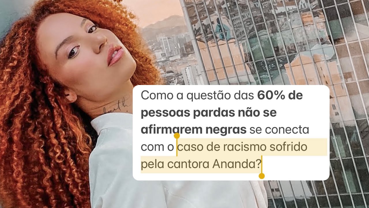 60% de Pardos Não Se Afirmam Negros: Conexão com o Racismo Contra Ananda por Ana Paula Minerato