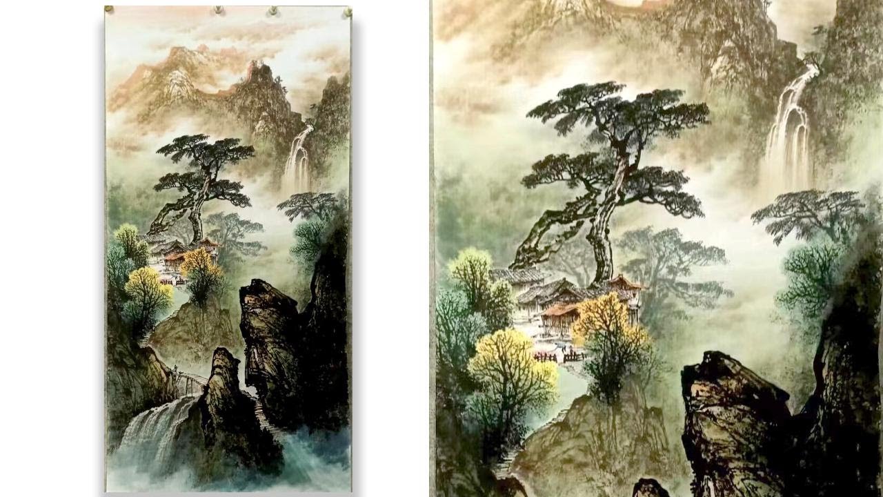 公益线上讲座课程_水墨山水2_Ink and Landscape Course_水墨画コース_수묵 및 조경 코스