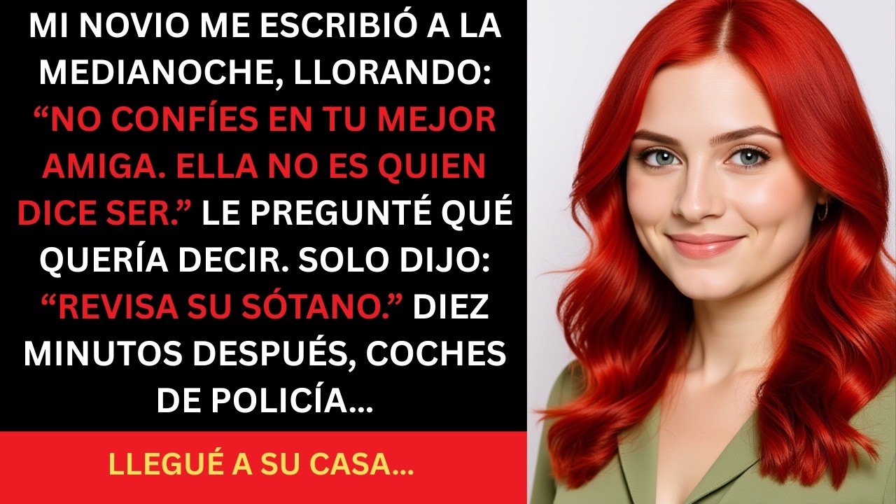 MI NOVIO ME ENVIO UN MENSAJE: “NO CONFÍES EN TU MEJOR AMIGA… SU SÓTANO ESTA NOCHE.” ASÍ QUE FUI.....