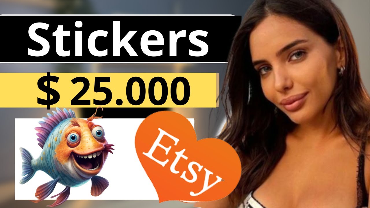 كيف تربح 25 ألف دولار من بيع ستيكرز على إتسي باستعمال الذكاء الصناعي #digitalproduct #etsysuccess