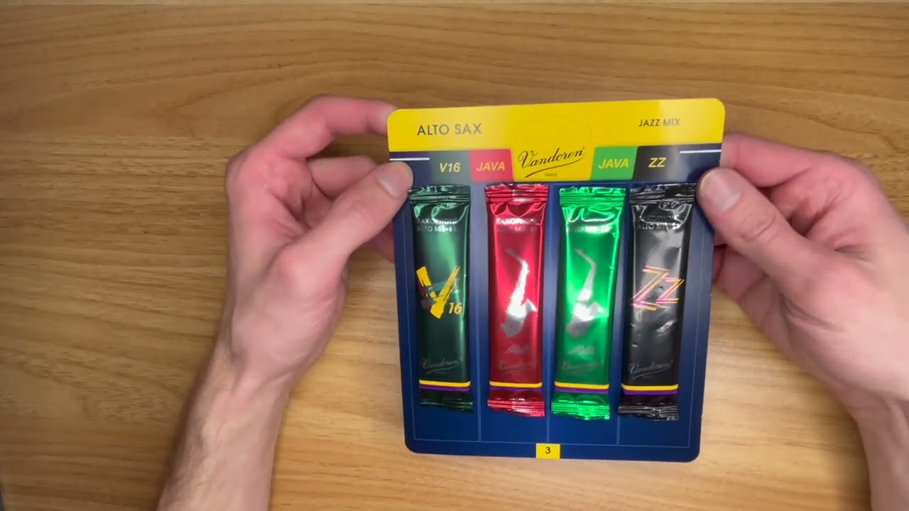 Vandoren Saxophone Reeds: Jazz Variety Pack Review