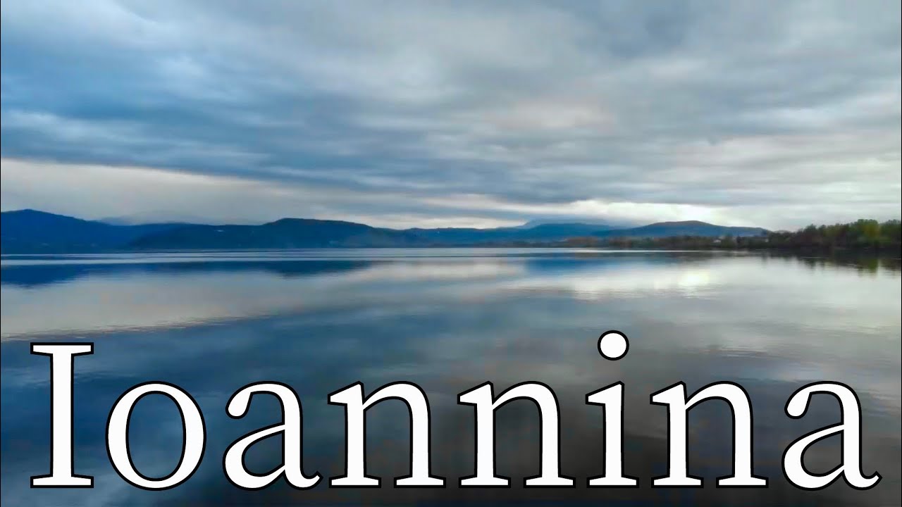 Ioannina, Epirus, Greece - by drone [4K]. #ioannina