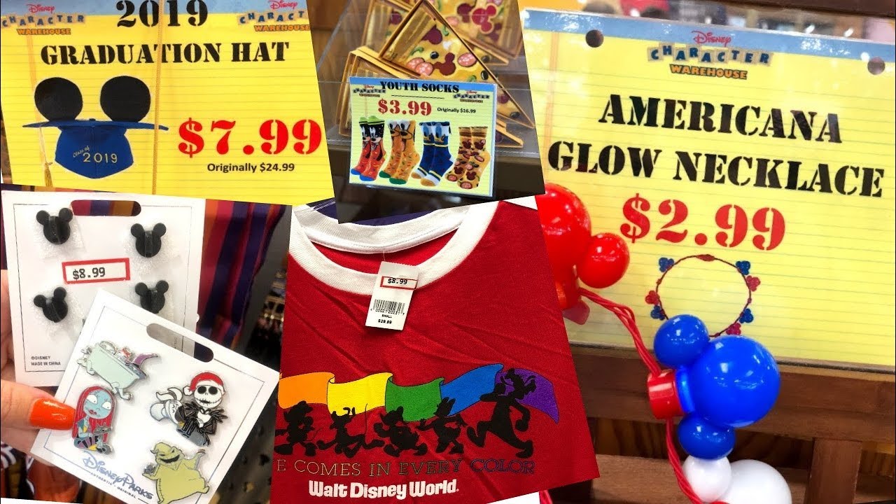 DISNEY CHARACTER WAREHOUSE OUTLET SHOPPING [9/11/19]