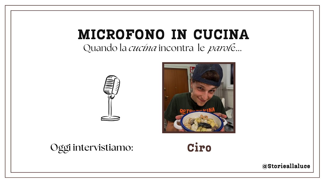 Ciro 🔥 In cucina come nella vita: il valore di ogni gesto condiviso 🌿