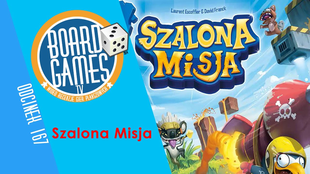 Szalona Misja - gra planszowa, recenzja Rebel