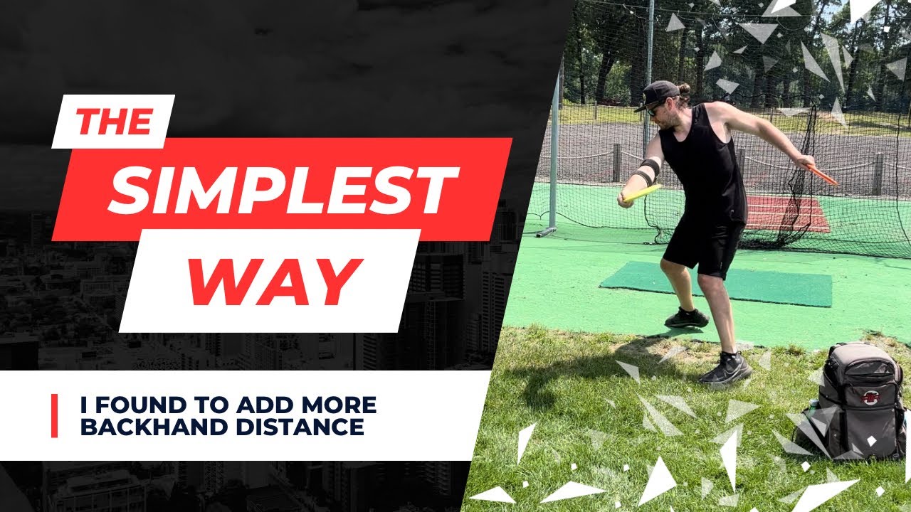This New PRACTICE TOOL Will Improve Your Reachback And Add EASY Distance #discgolf