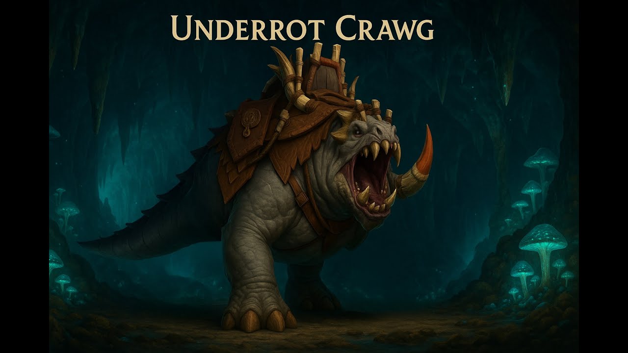 Underrot Crawg Mount | The Underrot Dungeon | Mount Guide