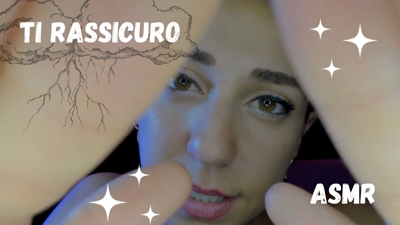 TI METTO A DORMIRE DURANTE UNA TEMPESTA ESTIVA- asmr, rain and personal attention