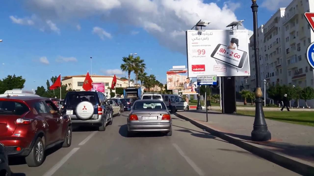 TANGER - Usine Cocacola à Route de Tetuan -- طنجة من معمل كوكاكولا إلى طريق تطوان