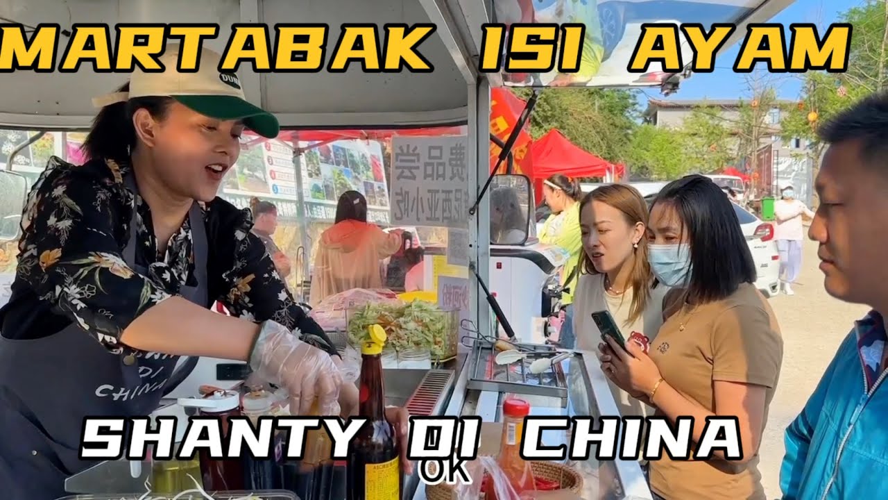 MENJUAL MARTABAK AYAM HOMEMADE DI CHINA, ALHAMDULILLAH TERNYATA SEMUANYA PADA SUKA (LARIS)🤩