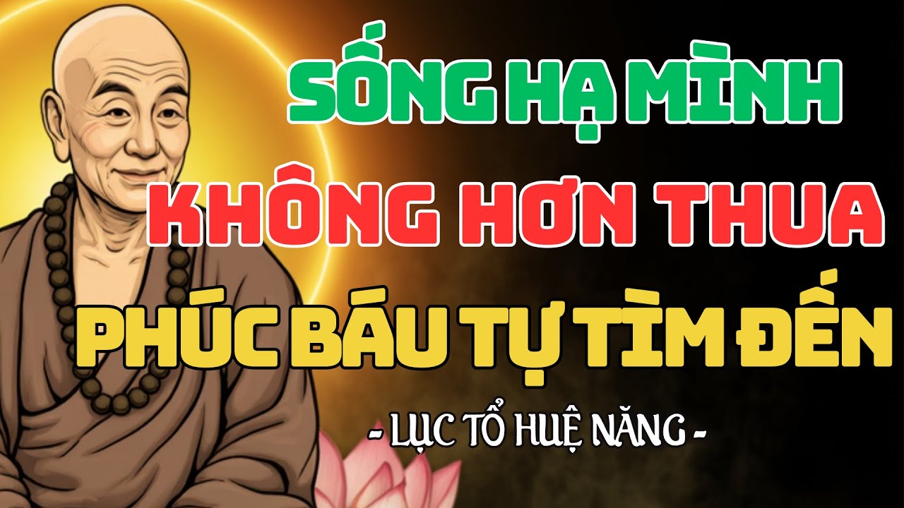 Học cách sống hạ mình không hơn thua, phúc lớn tự nhiên sẽ đến | Lục Tổ Huệ Năng