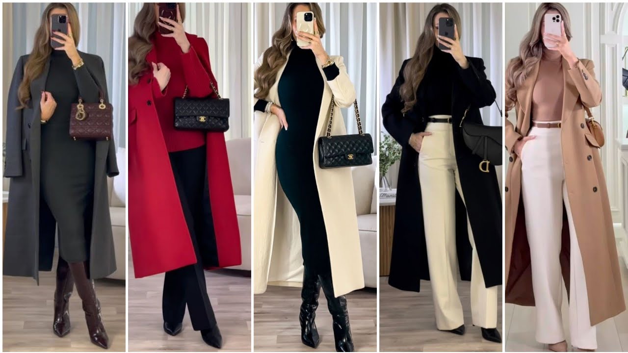 موضة شتاء 2026🌧 المحجبات/معاطف شتوية 2026#تنسيقات_شتوية #موضة_شتاء_2026 #اكسبلور 