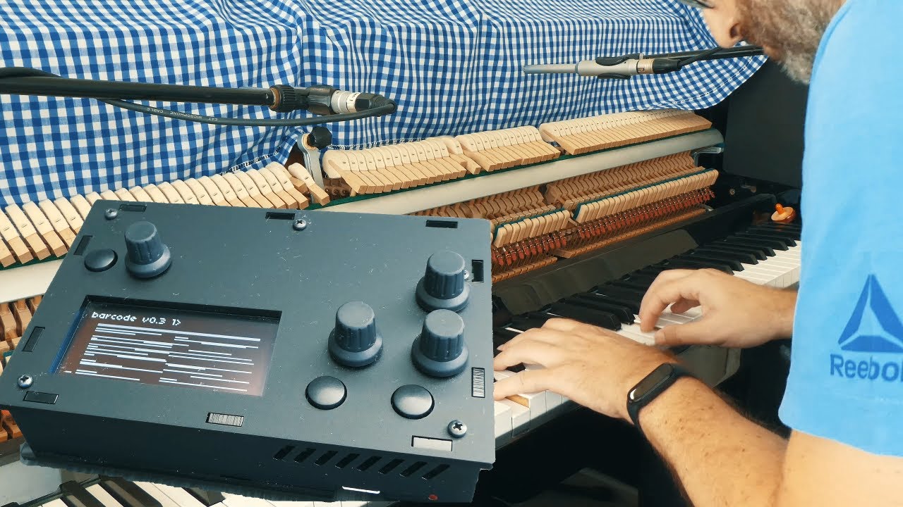 Sólo tú - Muted Piano and Monome Norns Barcode