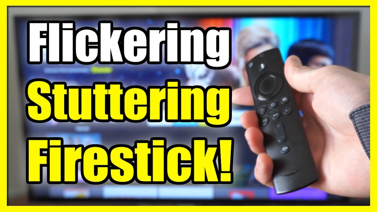 How to Fix Screen Flickering & Stuttering on Fire TV Stick (Easy Method)