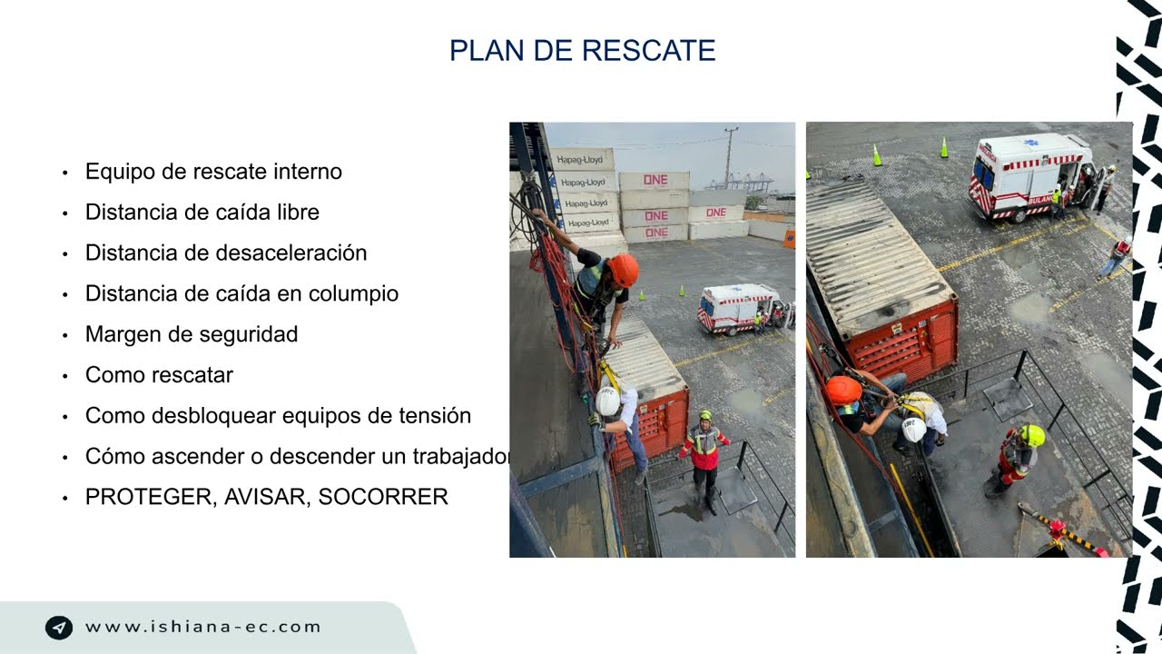 CHARLA DE TRABAJOS EN ALTURA