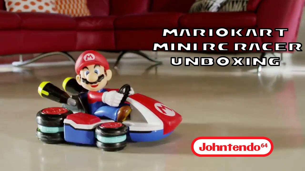 Mario Kart 'Anti Gravity' RC Racer Unboxing and play!