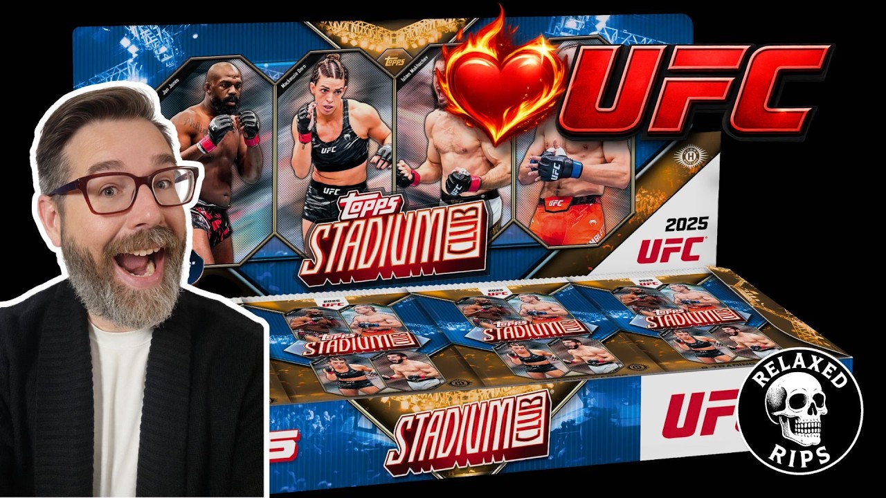 BMF CARD Chat while RIPPING UFC Cards l🔹l 2025 Topps Stadium Club UFC