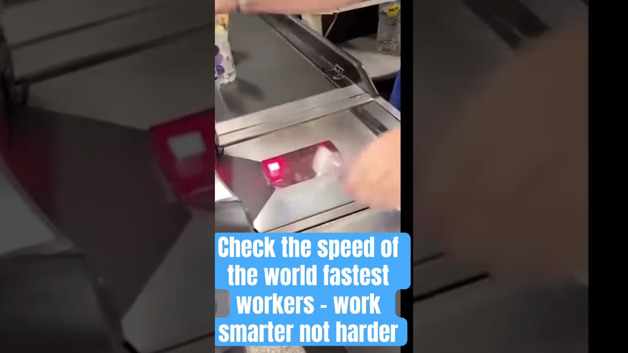 World's fastest workers 💨🤯👏🏻 #shorts #listenable #recentlyupload  #workers #worksmartnothard