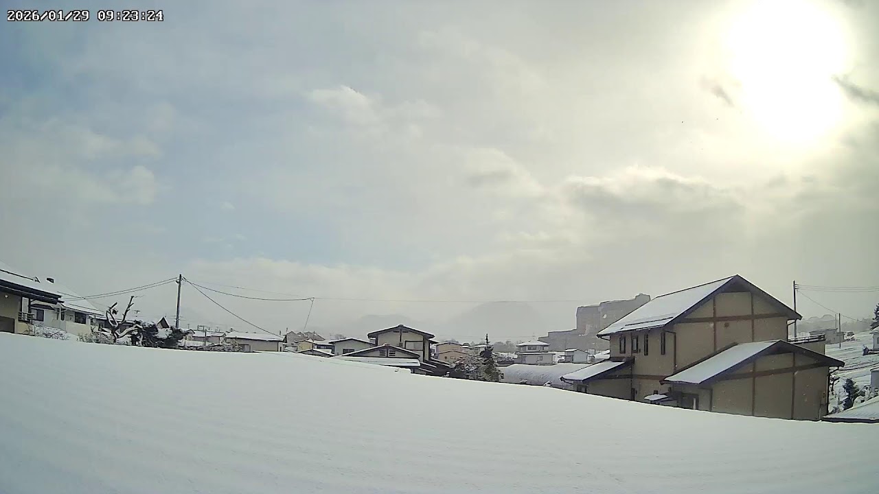 山形県山形市七浦ライブカメラ Yamagata Nanaura Live camera.world.cam