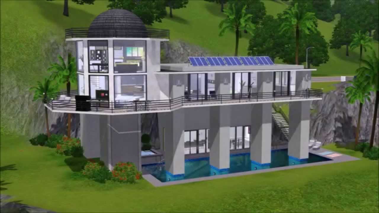 Sims 3 House Renovation - Cliffside