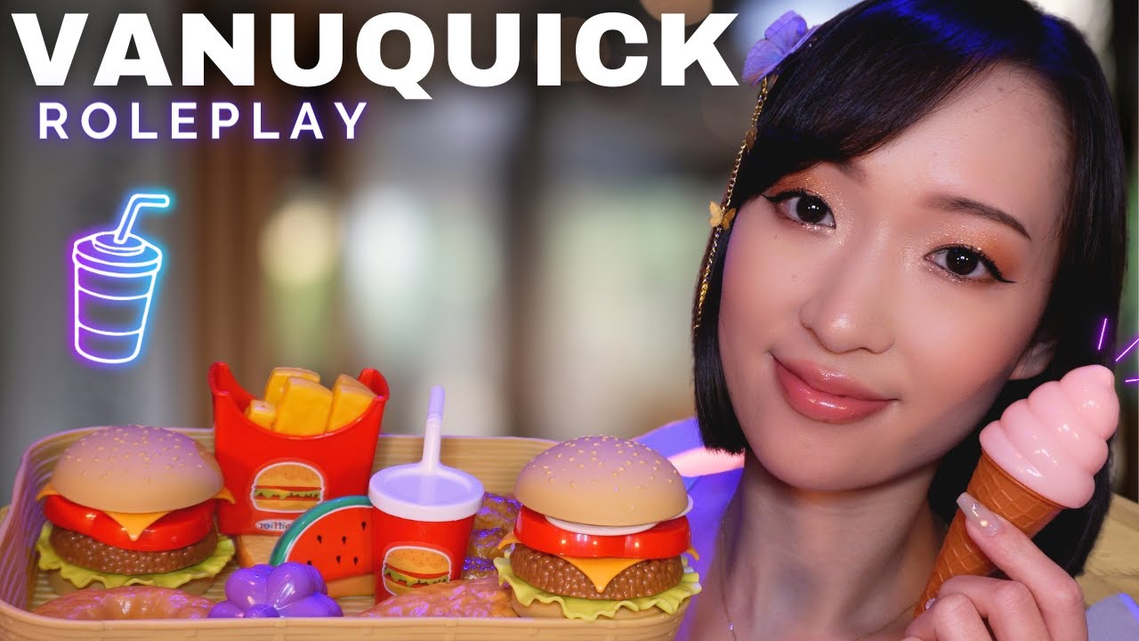 ASMR ROLEPLAY 🍔 Tu es stagiaire chez VANUQUICK ! 🍟