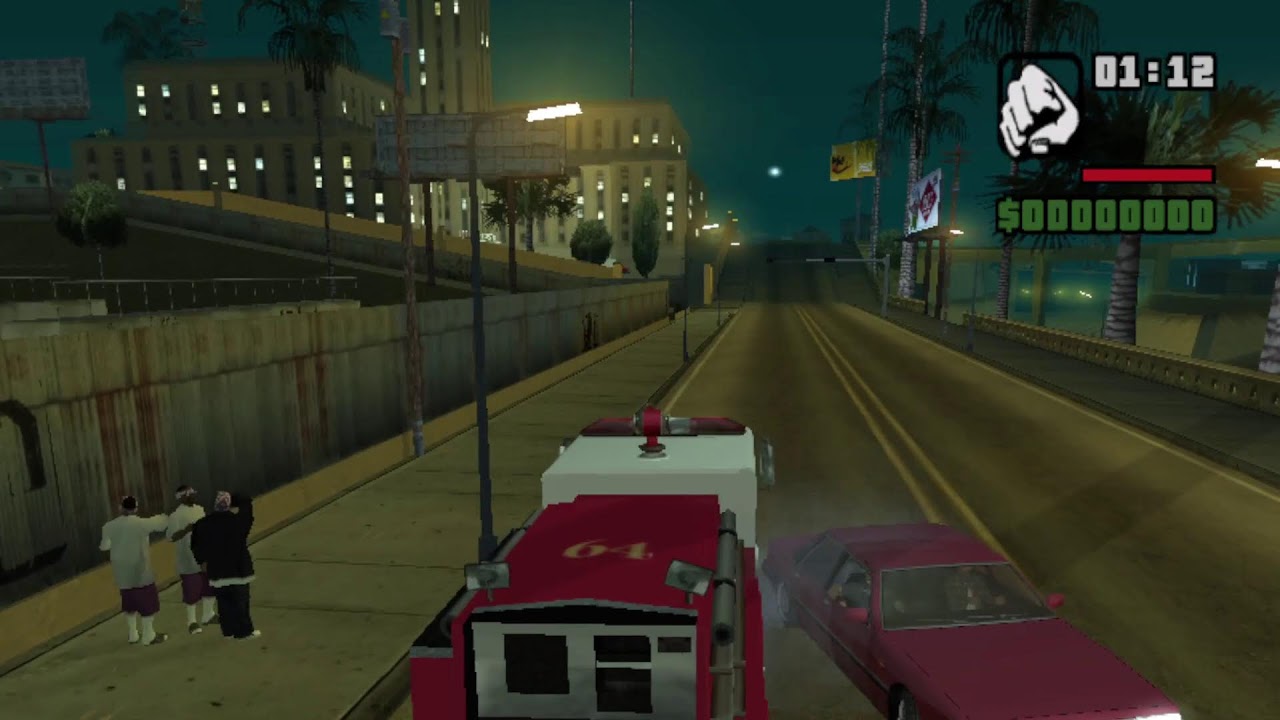 Playing GTA Vice City