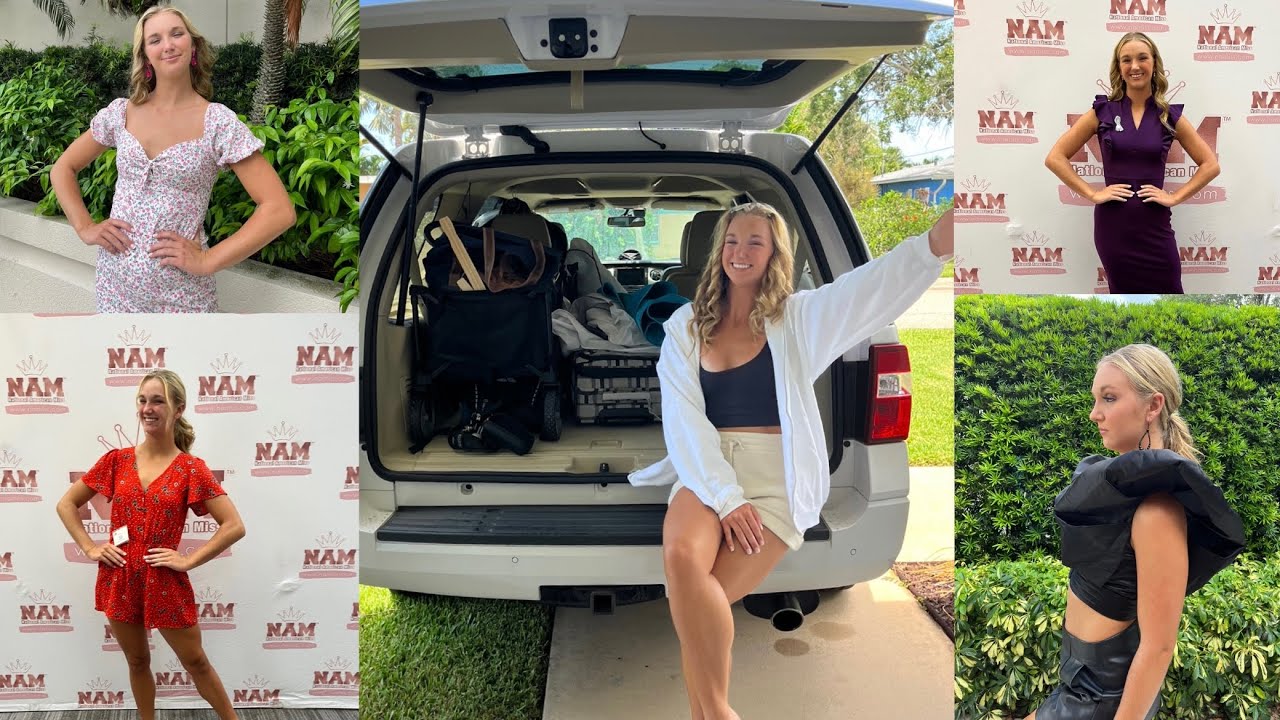 pack with me for national american miss pageant