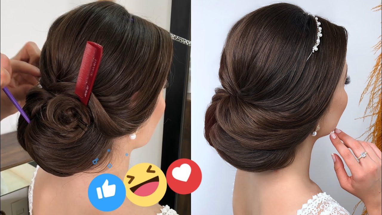 Coque Noiva Clássico Fácil e Elegante | Hairstyle | Peinado 