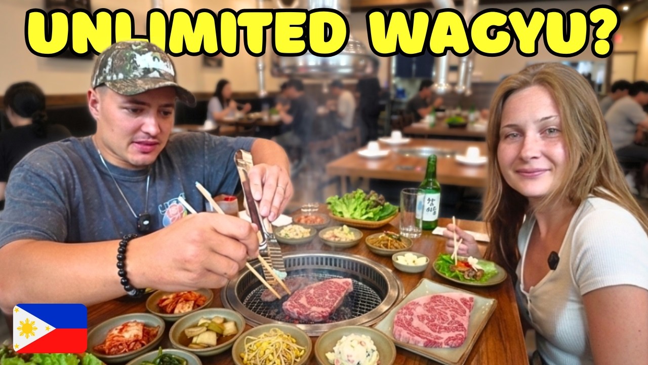 This $10 Unlimited Waygu Buffet in the Philippines is INSANE 🇵🇭