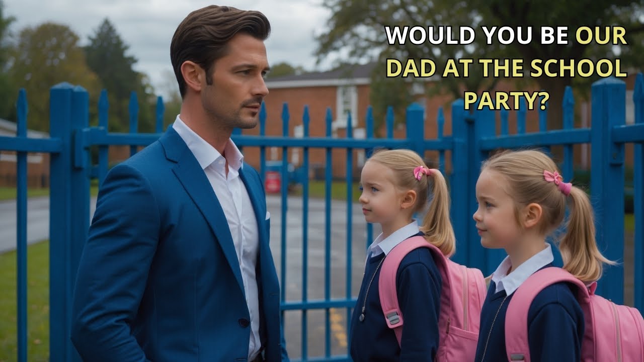 POOR TWINS ASK YOUNG BILLIONAIRE TO BE THEIR DAD AT SCHOOL, HIS ANSWER LEAVES ALL SPEECHLESS