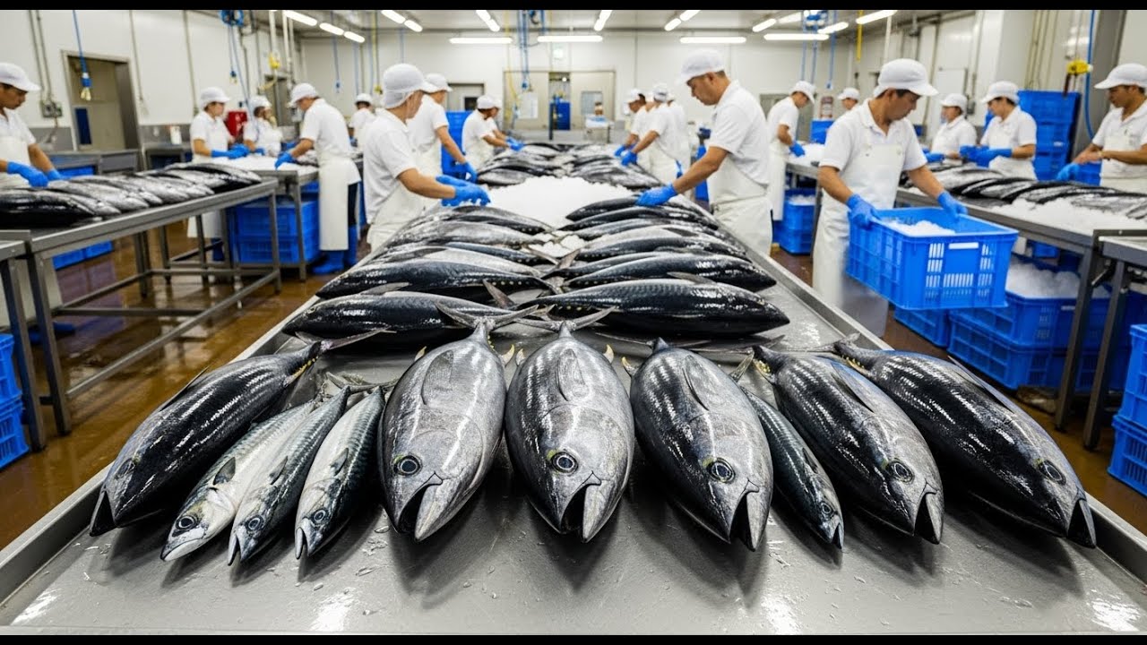 Inside the Tuna Factory: How Canned Tuna is Mass Produced for the World