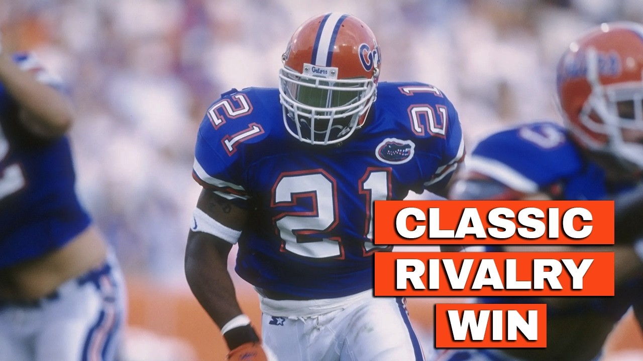 Fred Taylor and Florida deny Florida State a national title (1997)