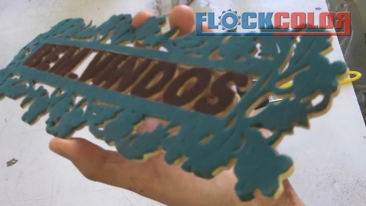 Maquina de flocagem / Flocking Machine