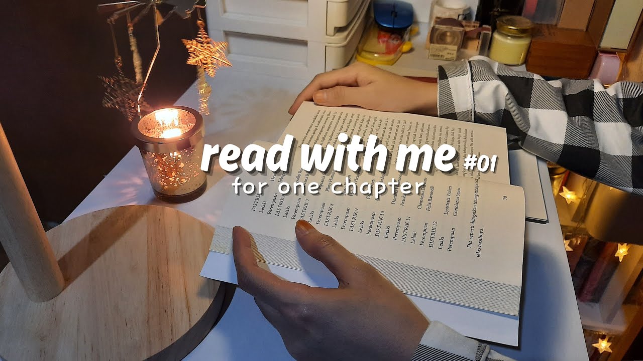 read with me 🌙 | 28 minutes + rain sounds