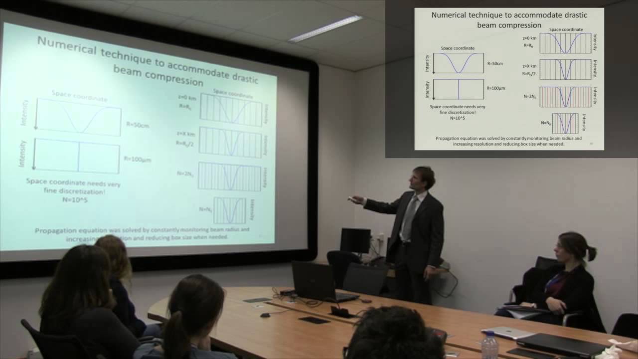 Space-based femtosecond laser filamentation (Arianda FP technical report)