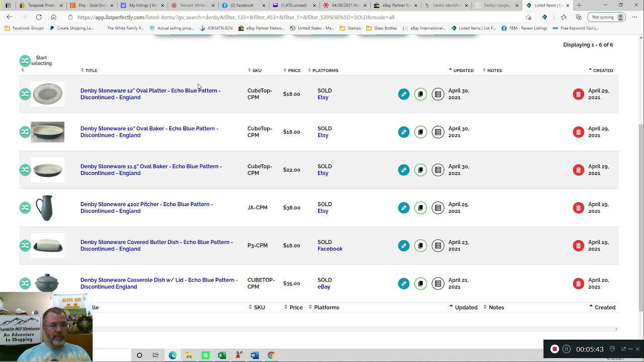 Using List Perfectly to Mark Items as Sold & Remove from Marketplaces