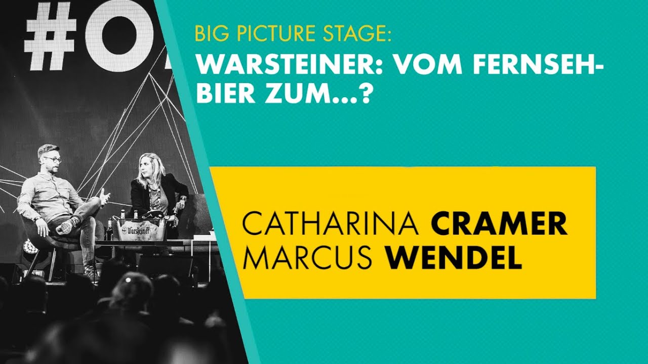 Catharina Cramer und Marcus Wendel: Warsteiner: Vom Fernsehbier zum &hellip;? | OMR Festival 2019 | #OMR19