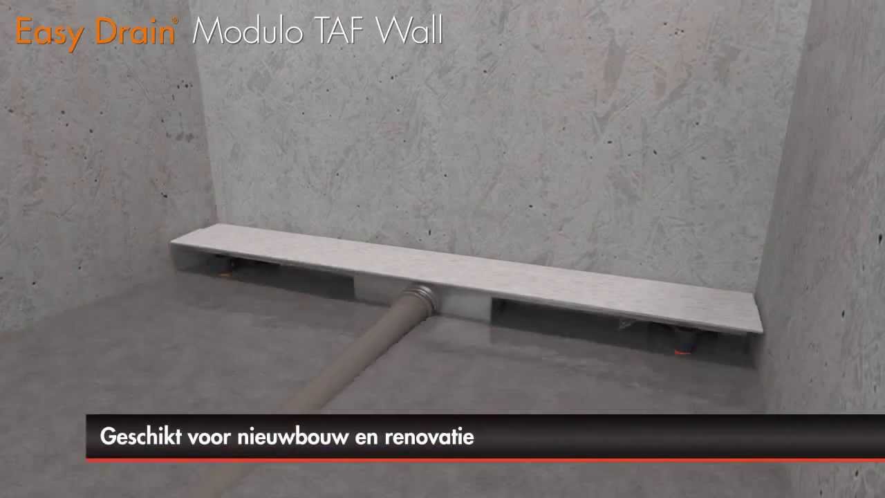 Easy Drain Modulo TAF Wall (Primair) - Installatie