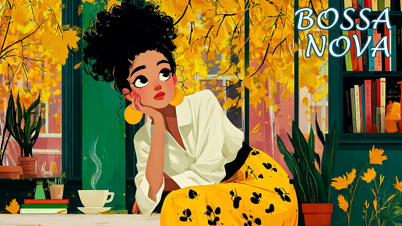 Autumn Bossa Nova & Coffee Bliss ☕🍂 Relaxing Bossa Nova Jazz Music for Work, Study, Sleep
