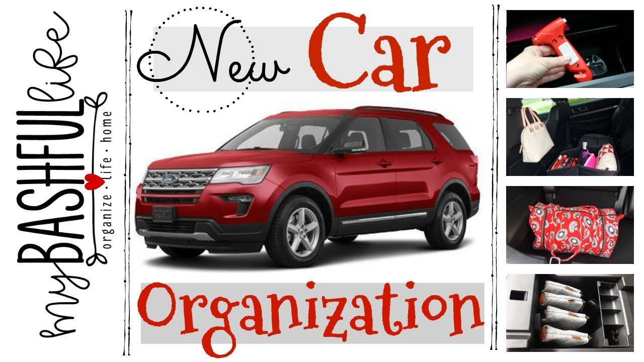 New Car Organization Tips