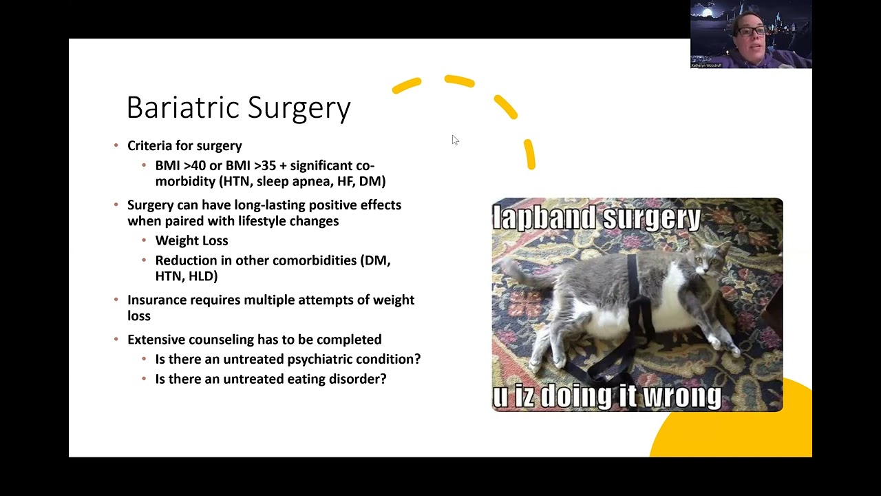 Adult Med/Surg: Bariatric Surgery NEW Lecture