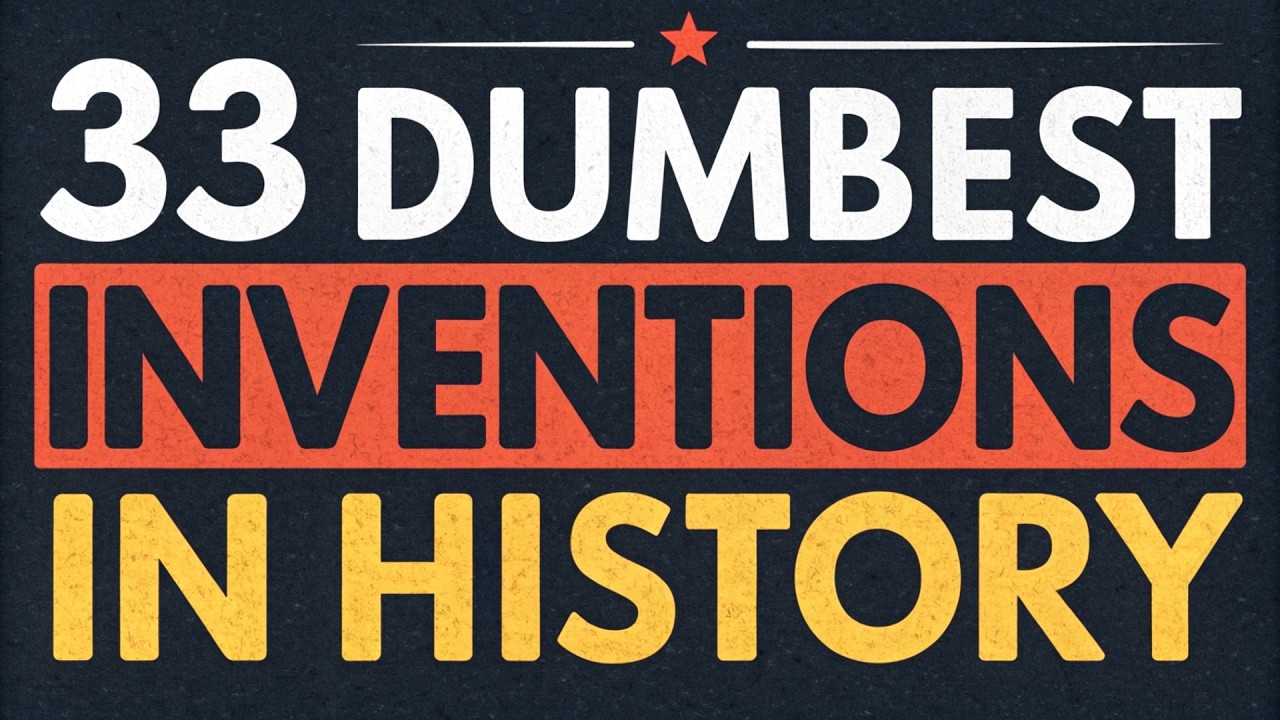 33 Dumbest Inventions Throughout History