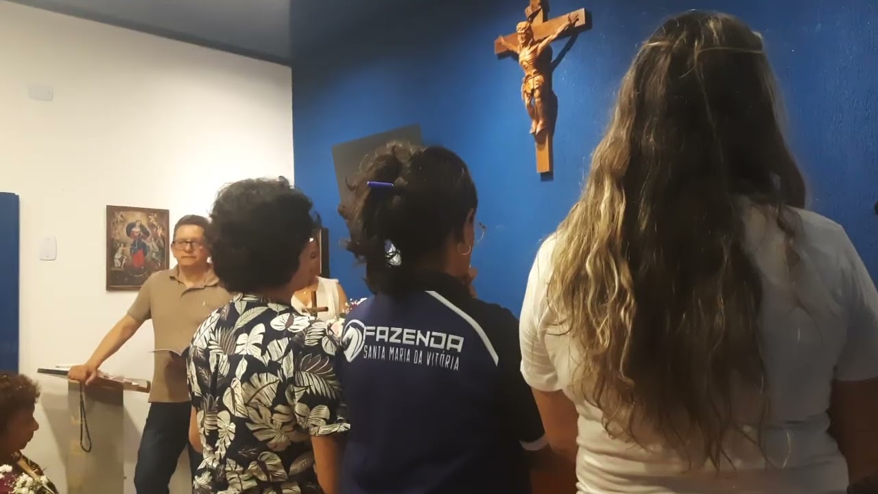 Cenáculo com Maria/Inauguração da Capela em dedicação a Nossa Senhora das Gracas. 22/11/25