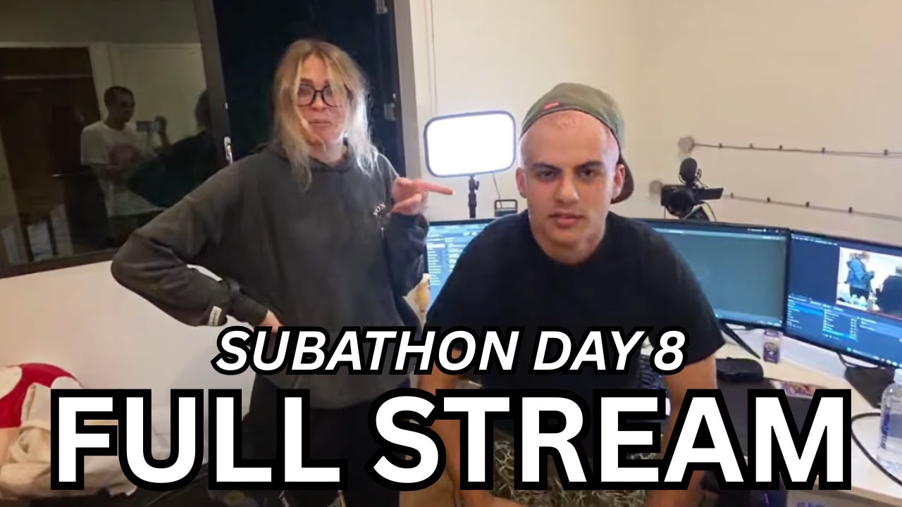 8 OCT - FAZE SUBATHON 2 DAY 8: Shaving Head & Baking Cookies W/ QTCinderella! (PART 2)