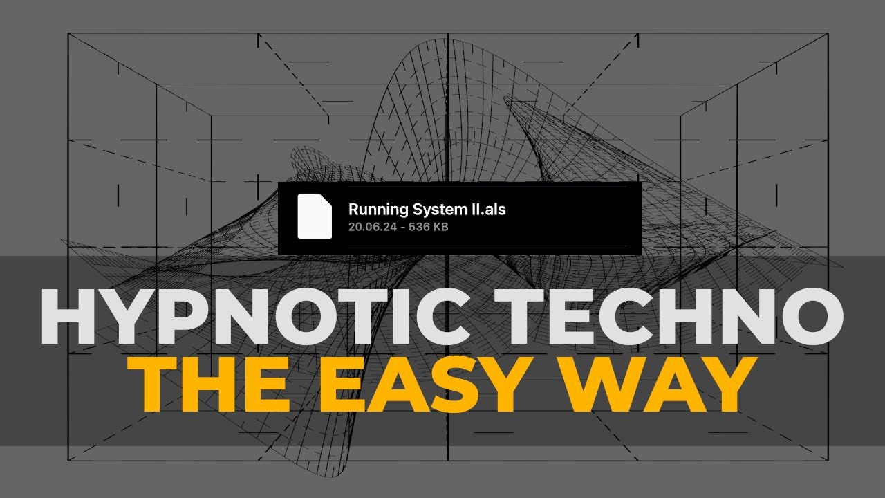 Hypnotic Techno Production Made Easy | Ready To use Ableton Template