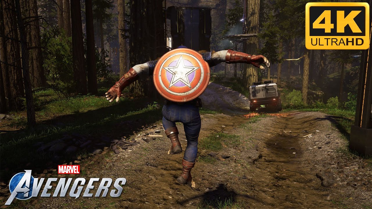 WEREWOLF CAPTAIN AMERICA Combats Gameplay | Marvel's Avengers (4K 60fps)