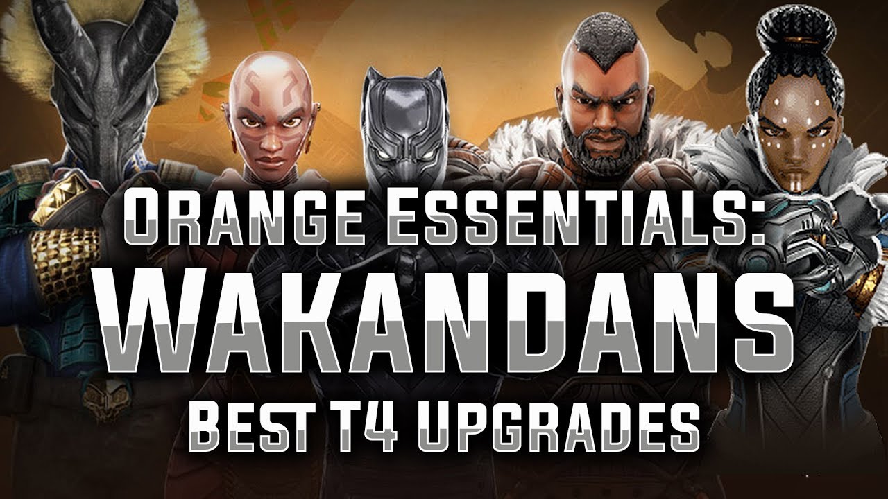 Orange Essentials: Ep. 04 - The Wakandans - (Sponsored by ClanHQ!) - MARVEL Strike Force