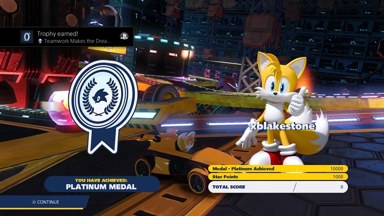 Team Sonic Racing - All Challenges (Platinum Medals)