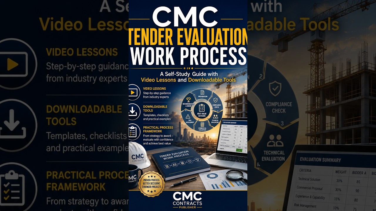 Tender Evaluation Process #contractmanagement  #projectmanagement  #construction #shorts